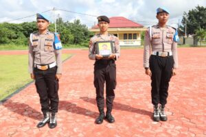 Kapolres Butur AKBP Totok Budi Pimpin Pemecatan Aipda AD karena Melanggar Etik dan Disiplin
