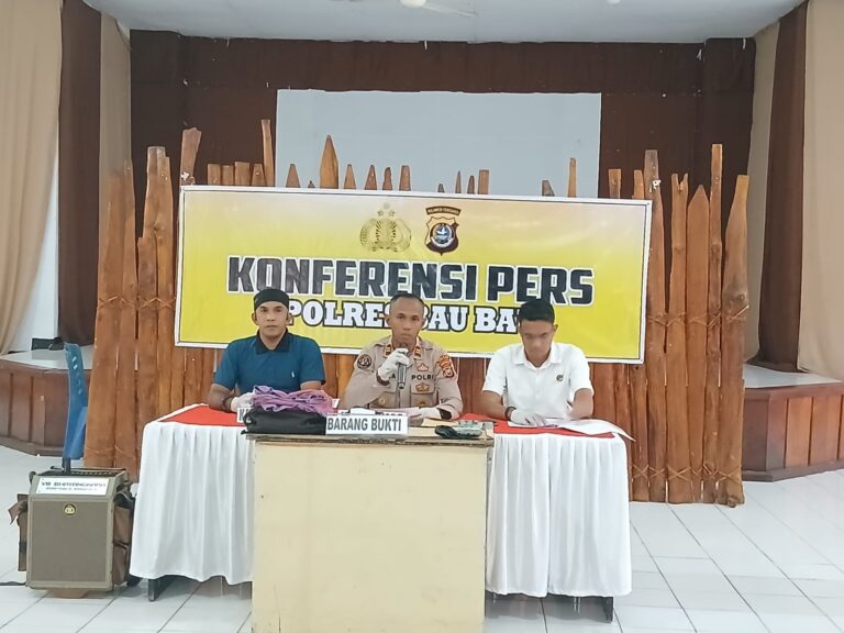 Pemuda Buton Ditangkap Polisi Baubau Saat Ambil Paket Berisi Ganja 34,83 Gram Dalam Sarung Bantal
