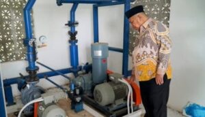 Bupati Buton Selatan Muh Adios Tinjau IPA Wawoangi, Pengoperasian Tinggal Tunggu Sambungan Listrik