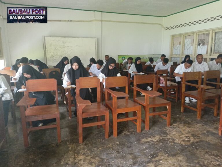 Ujian Mutu STAI YPIQ Baubau Digelar Tiga Hari Libatkan Tiga Prodi,Mahasiswa Sangat Antusias