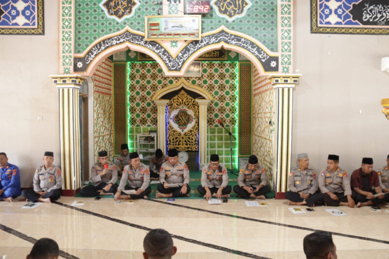 Pasca Lebaran, Polres Baubau Perkuat Mental Personel Lewat Binrohtal