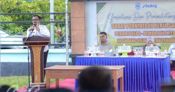 Gudang Transit Bulog Lakudo Resmi Beroperasi, Harga Pangan Ditekan Di Buton Tengah