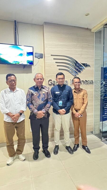 Wali Kota Baubau HYF Dorong Rute Baru, Gandeng Garuda Indonesia Group untuk Perluas Akses Transportasi Udara
