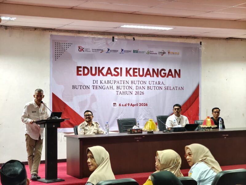 OJK Edukasi Keuangan di Buton, Tekankan Waspada Investasi Ilegal