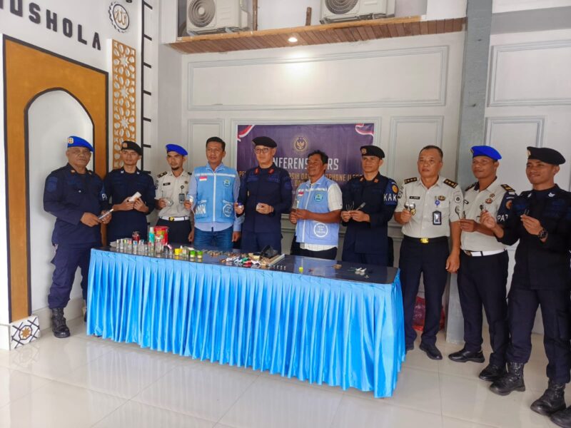 Cegah Peredaran Narkoba, Lapas Kelas II A Baubau Gandeng BNN dan Gelar Tes Urin Hingga Antisipasi Penyelundupan Narkoba via Drone Malam Hari