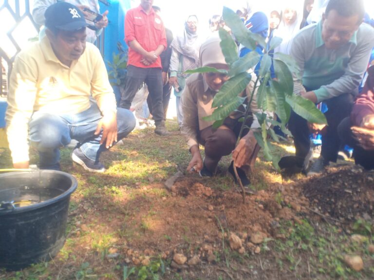 Wakil Wali Kota Wa Ode Hamsinah Dorong Budaya Peduli Lingkungan Sejak Dini di Sekolah, Siswa SMPN 5 Baubau Dilibatkan Aksi Hijau