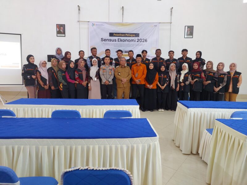 Bupati Buton Selatan H Muh Adios Resmi Buka Pelatihan Petugas Sensus Ekonomi 2026, Akurasi Data Jadi Fokus 2 Bupati Buton Selatan H Muh Adios Resmi Buka Pelatihan Petugas Sensus Ekonomi 2026, Akurasi Data Jadi Fokus