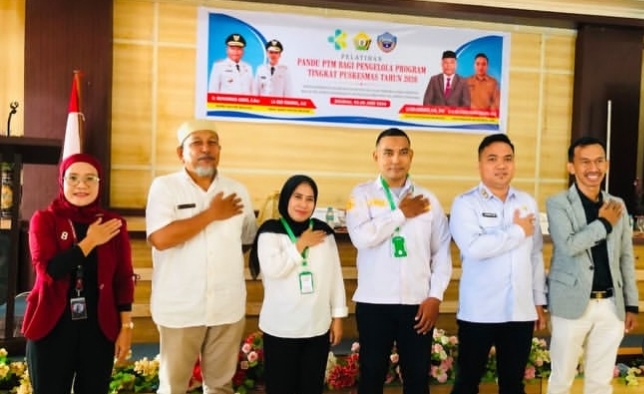 F01.1A Pelatihan PTM yang dilakukan di Hotel Mira Baubau