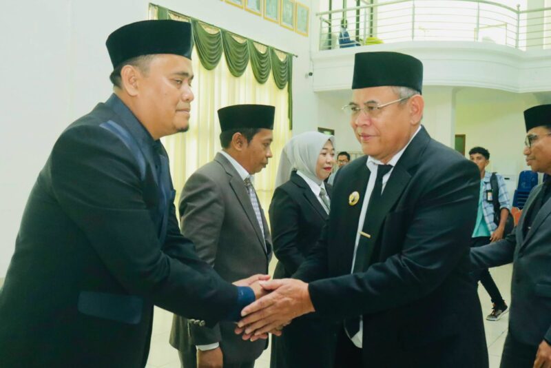 Tiga Kepala OPD Resmi Dilantik Walikota Baubau HYF, Efisiensi Tak Boleh Turunkan Layanan