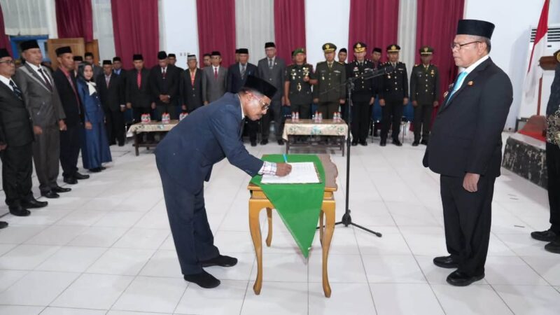 Bupati Buton Selatan H Muh Adios Perkuat Reformasi Birokrasi Dengan Lantik Sembilan Pejabat Pimpinan Tinggi Pratama Hasil Seleksi Terbuka 2026, Ini Dia Nama-namanya