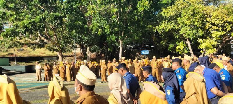 Wawali Baubau Wa Ode Hamsinah Lepas Pramuka ke Cibubur Mengikuti Jamnas XII, Titip Pesan Jaga Nama Daerah 3 5 1