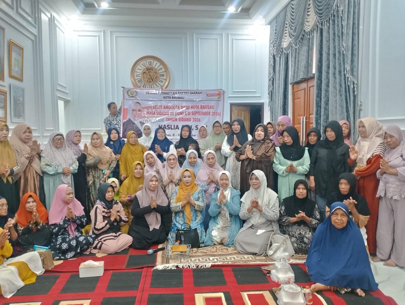 Reses Anggota DPRD Baubau Naslia Alu Serap Aspirasi Warga Waruruma, Desil Bansos Jadi Sorotan 2 Reses Anggota DPRD Baubau Naslia Alu Serap Aspirasi Warga Waruruma, Desil Bansos Jadi Sorotan