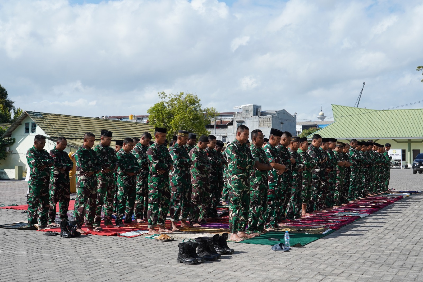 Korem 143/HO Gelar Sholat Istisqa, Ikhtiar Hadapi Kekeringan di Sultra