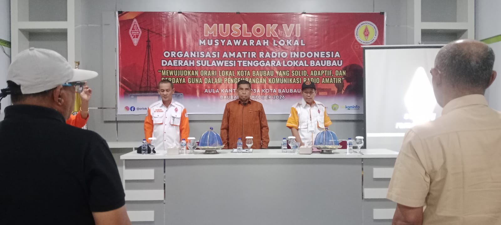 Wakili Wali Kota Baubau Dr Moh Tasdik Buka Muslok IV ORARI, Komunikasi Kebencanaan Jadi Perhatian Saat terjadi Kedaruratan