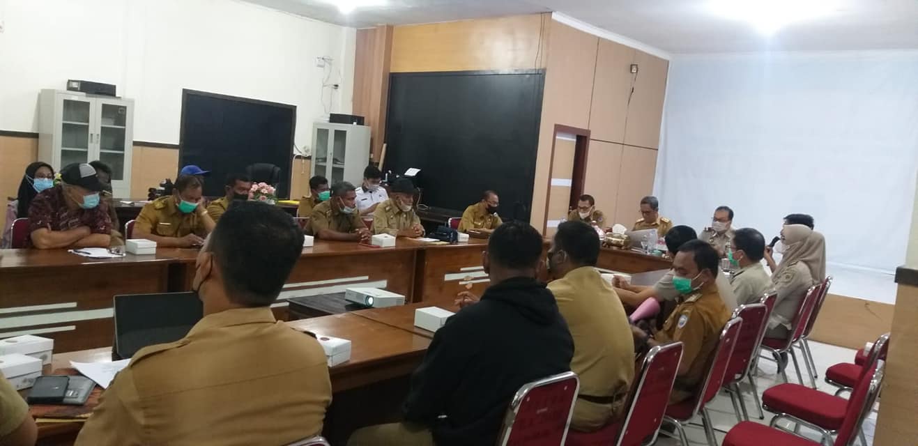 Pemkab Busel Rakor Percepatan Penetapan dan Penegasan Batas Desa di Kecamatan Kadatua 1 F01.4 Pemkab Busel Rakor penetapan batas Kecamatan Kadatua 1