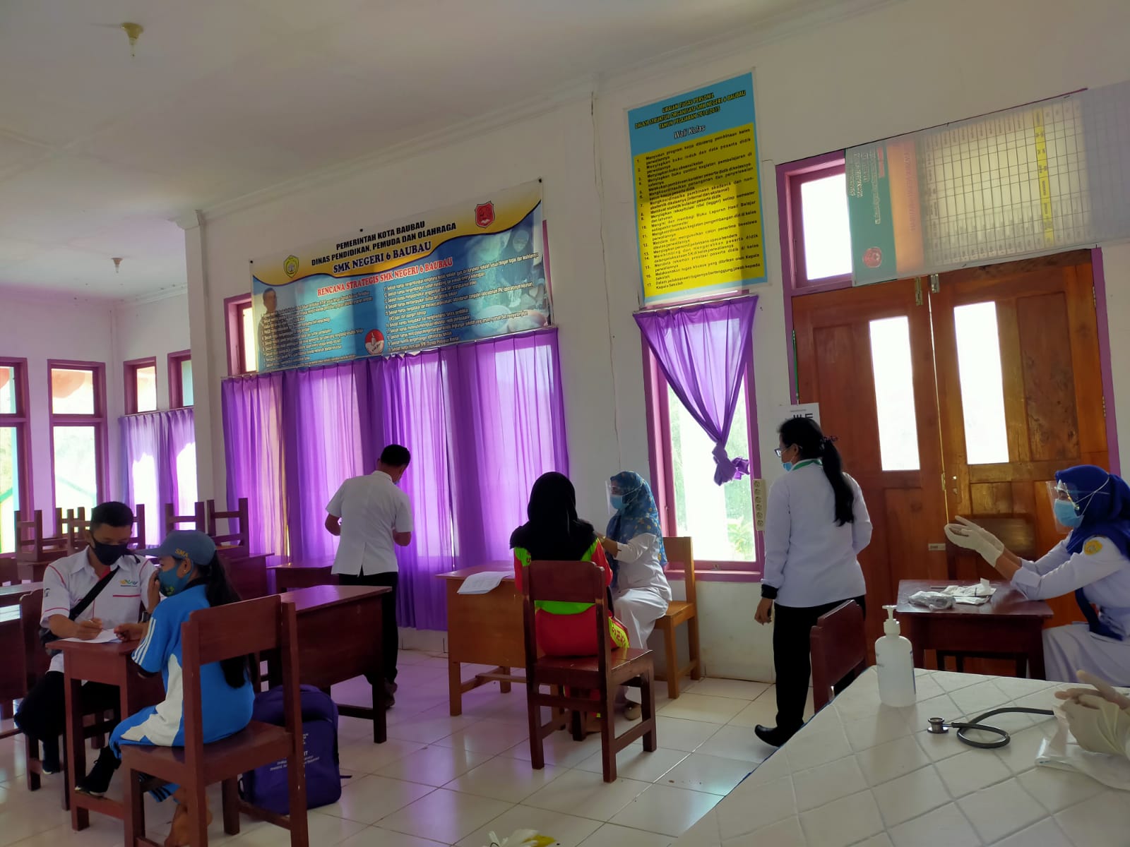 Puskesmas Kampeonaho Gandeng Seluruh Sekolah di Wilayah Kerjanya Rutin Periksa Kesehatan Siswa 1 Kegiatan Pemeriksaan Kesehatan yang dilakukan Puskesmas Kampeonaho