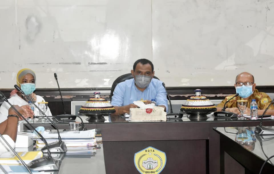 Wawali Baubau La Ode Ahmad Monianse Kembali Rapat Internal Dengan Pemilik Lahan di Eks Pasar Sentral Laelangi Yang Terbakar 2 f00000