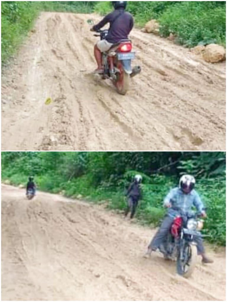 Masyarakat Keluhkan Material Pemeliharaan Jalan Poros Ereke - Baubau, Kadis PU Butur 'Cuek' 2 F01.2 Kondisi pendakian Walipuo usai dilakukan pemeliharaan