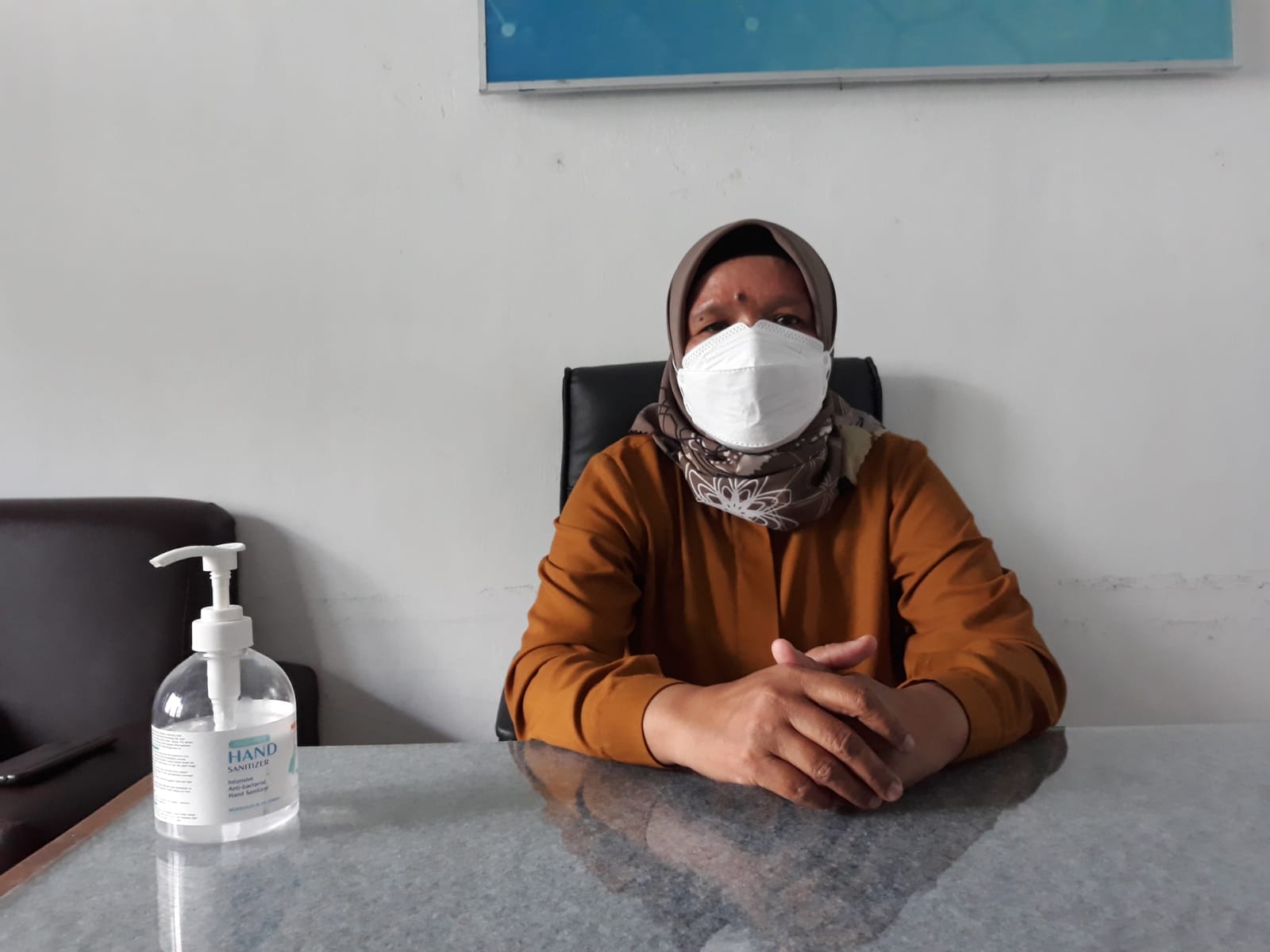 Kepala Bidang Pencegahan dan Pengendalian Penyakit Dinas Kesehatan Kota Baubau Marfiah Tahara SKM