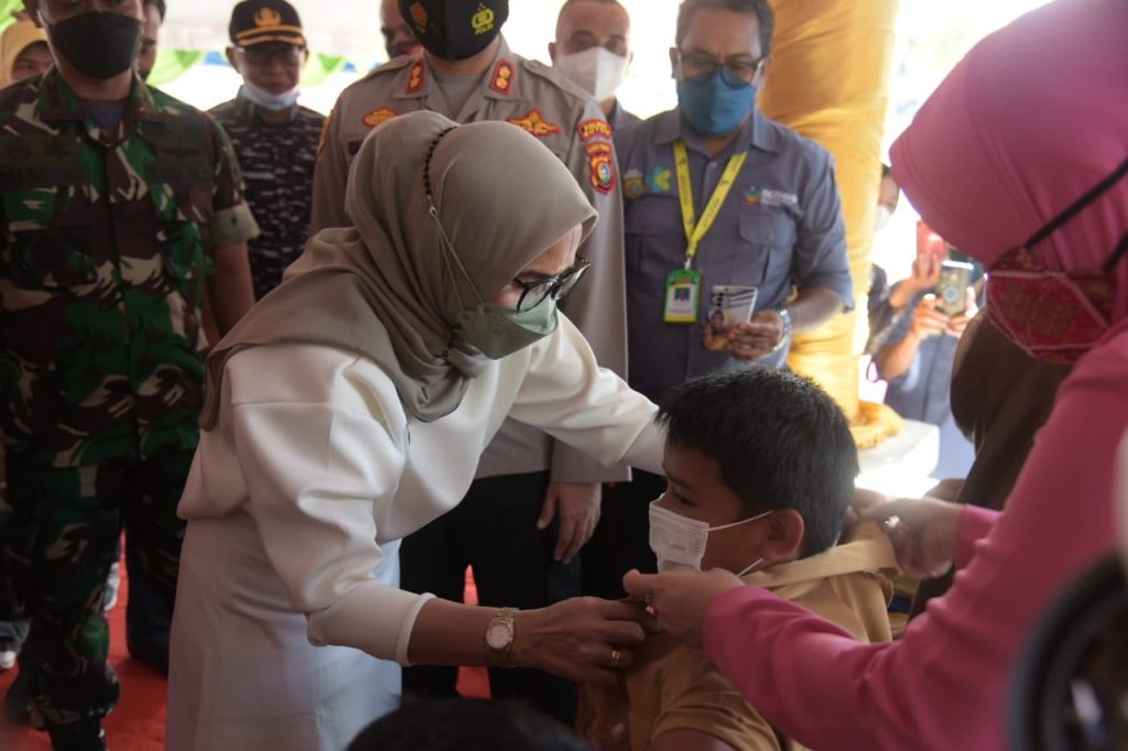 Wabub Buton Buka Launching Vaksin Anak 2 F02.4