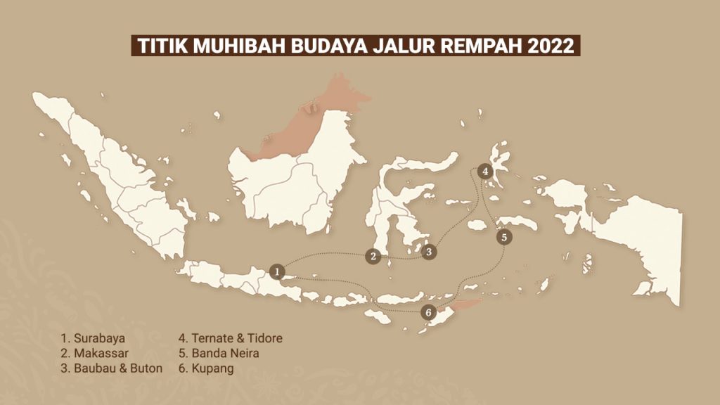 Baubau-Buton Salah Satu Dari Enam Titik Persinggahan KRI Dewaruci Dalam Muhibah Budaya Jalur Rempah 2022 3 24 1