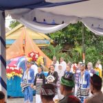 Parade Budaya Menjelang HUT Butur Diwarnai Hujan