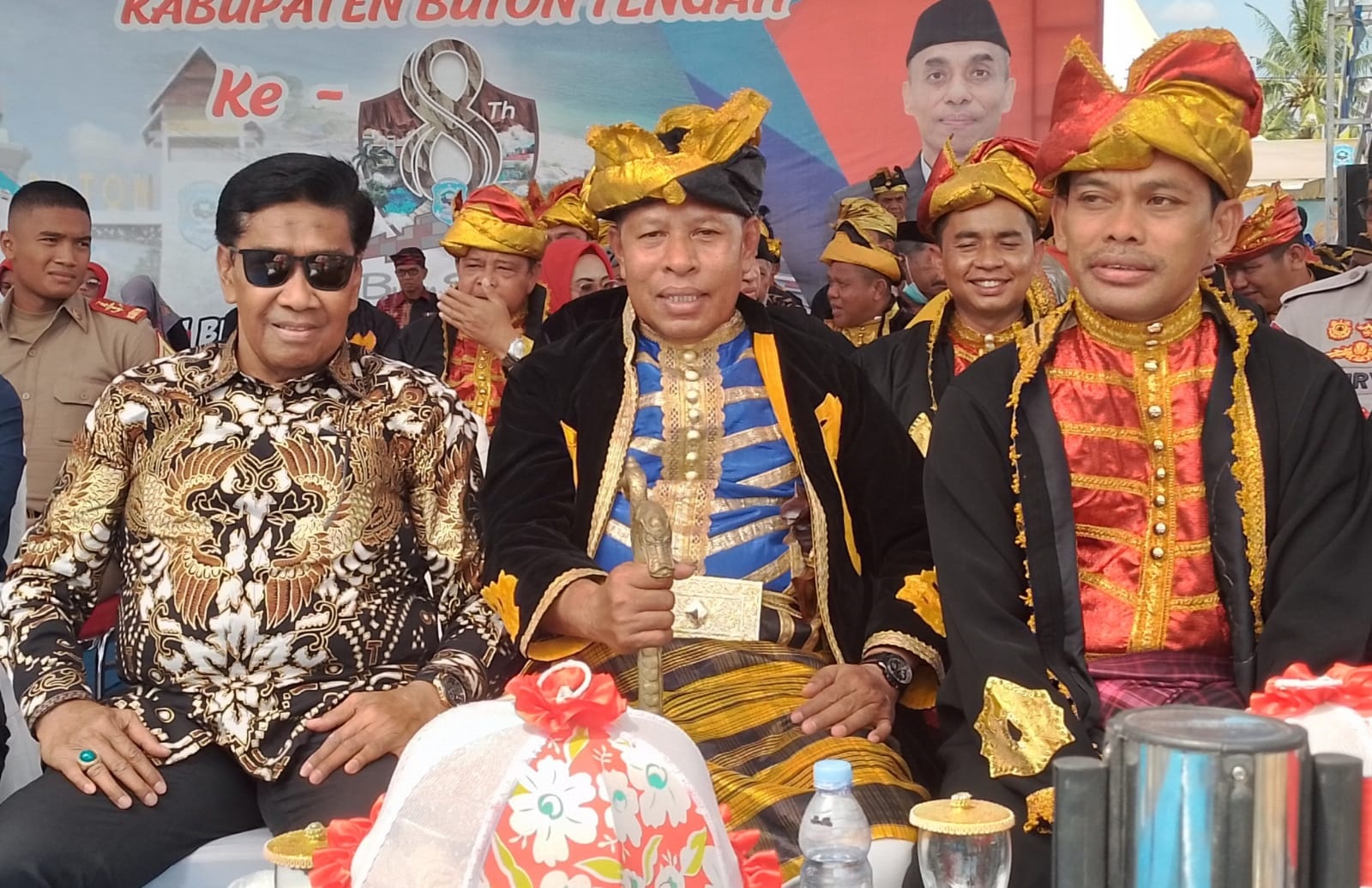 Wabup Butur Ahali Hadiri Upacara HUT Ke- 8 Kabupaten Buton Tengah 1 WhatsApp Image 2022 07 25 at 19.13.41