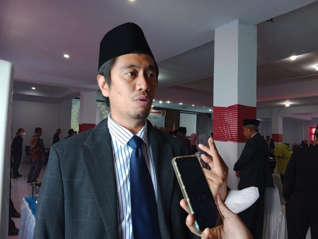 F01.1 Kepala Dinas PUPR Kabupaten Buton Utara Mahmud Buburanda