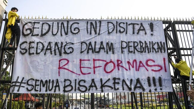 Dewan Pers Maraton Temui Semua Fraksi di DPR soal RKUHP Yang Mengancam Kebebasan Pers 2 F01.2 Ilustrasi Demo tolak RKUHP