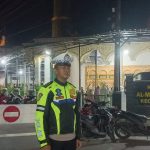 Personil Polres Baubau Melaksanakan Pengamanan Sholat Tarawih Selama Bulan Suci Ramadhan 1444H/2023 M