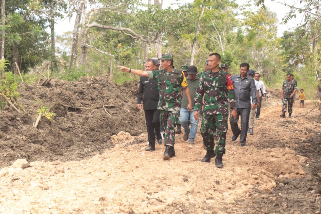 Tim Wasev TMMD ke-117 Dipimpin oleh Kolonel Inf. Marthen Pasunda Tinjau TMMD ke-117 Tahun 2023 di Kabupaten Butur 3 Masev2