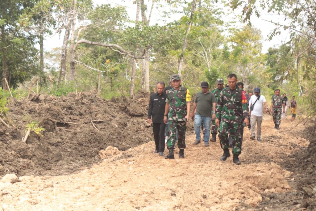 Tim Wasev TMMD ke-117 Dipimpin oleh Kolonel Inf. Marthen Pasunda Tinjau TMMD ke-117 Tahun 2023 di Kabupaten Butur 4 Masev4