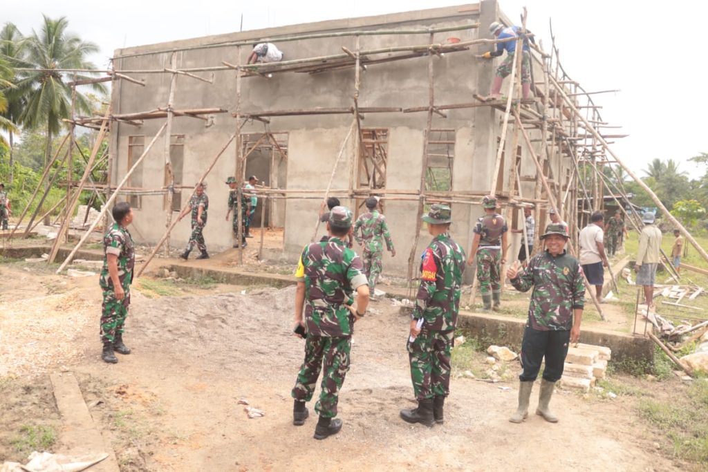 Tim Wasev TMMD ke-117 Dipimpin oleh Kolonel Inf. Marthen Pasunda Tinjau TMMD ke-117 Tahun 2023 di Kabupaten Butur 2 Masev6