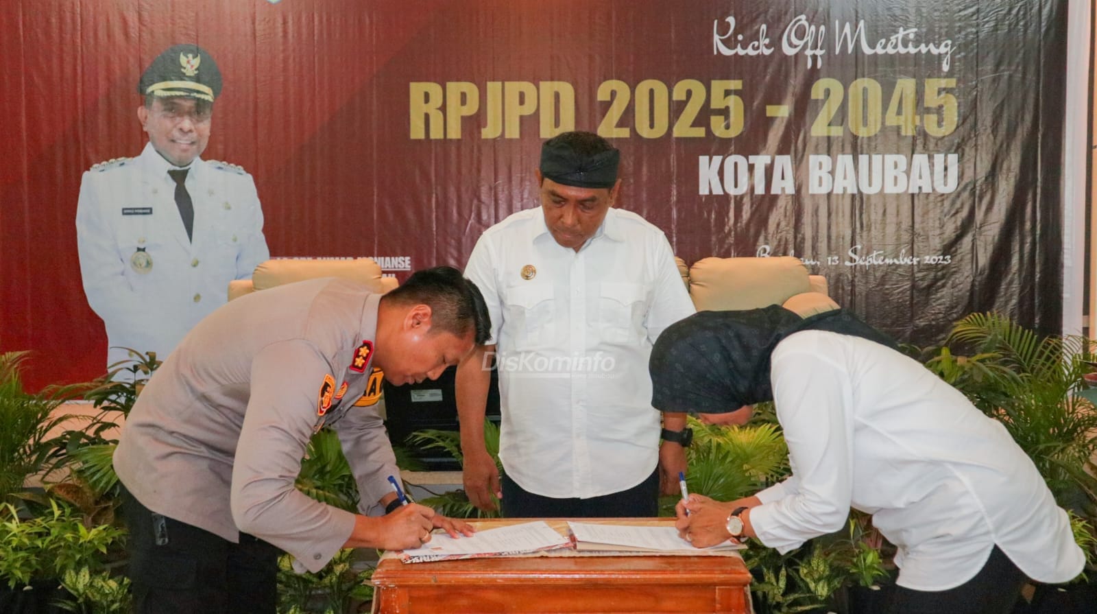 Pemkot Hibahkan Tanah Kepada Polres Baubau Untuk Bangun Rumah Sakit Bhayangkara di Kelurahan Sula'a