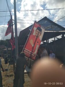 64 Alat Peraga Kampanye Yang Melanggar Perda Ditertibkan Satpol PP Baubau