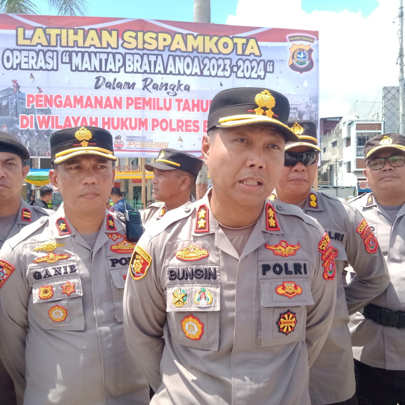 Hadapi Pemilu 2024, Polres Baubau Petakan 12 Titik Daerah Rawan