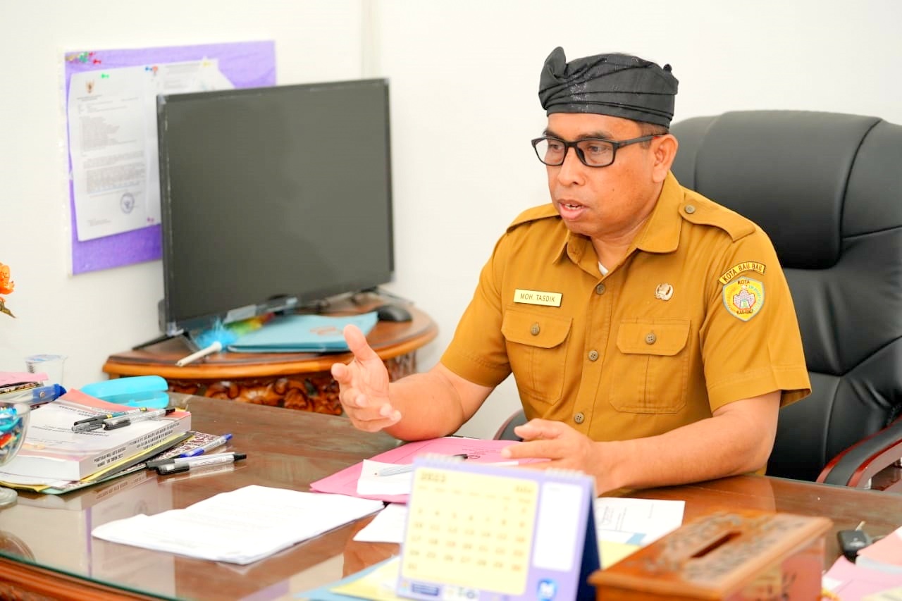 Kadispora Baubau Dr Muh Tasdik, Pemkot Baubau Persiapkan Peringatan Hari Sumpah Pemuda ke 95, Akan Dilaksanakan Dipelataran kantor Walikota Baubau