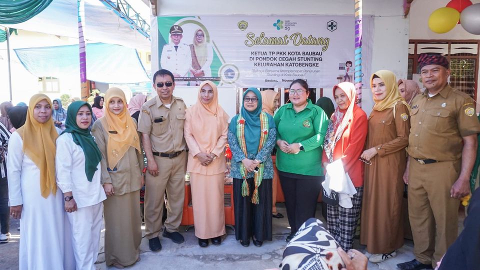Pj Wali Kota Baubau Dr Rasman Manafi Minta Isu Stunting dan Ketahanan Keluarga Jadi Perhatian PKK 6 Dinkes Baubau Luncurkan Inovasi Pos Cegah Stunting
