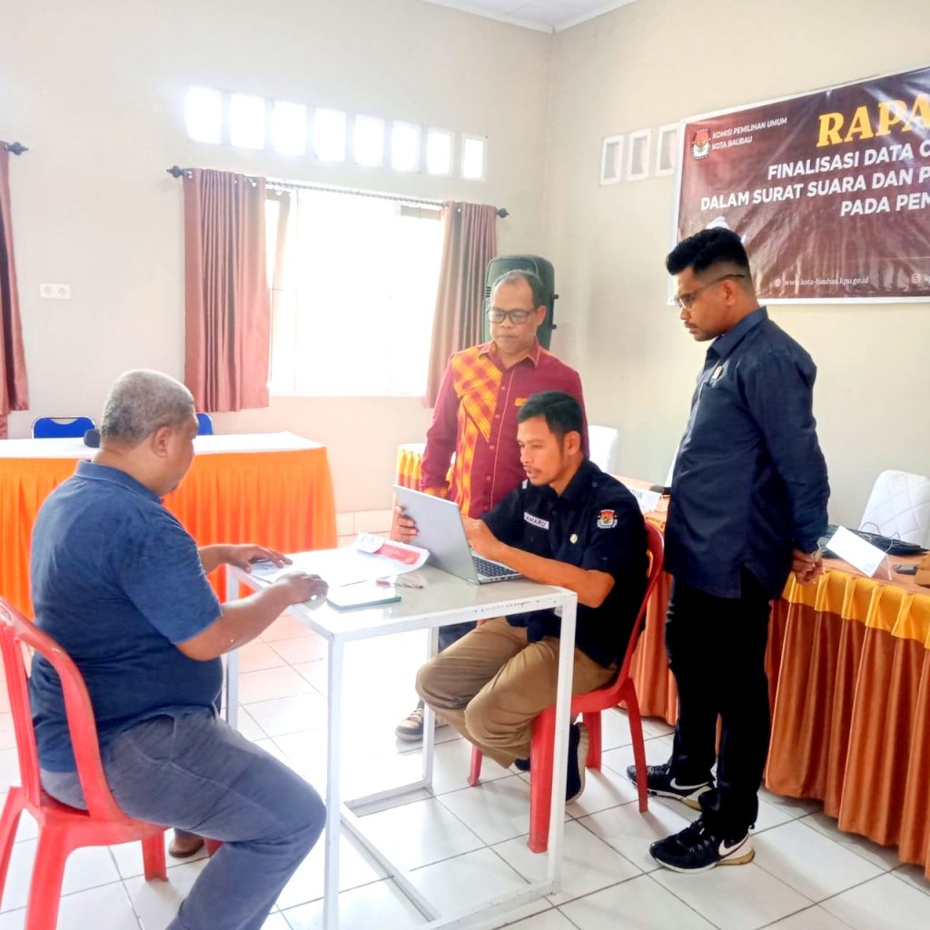 Jelang Penetapan DCT, KPU Baubau undang Pimpinan Parpol untuk Cek Kembali Nama Bacalegnya