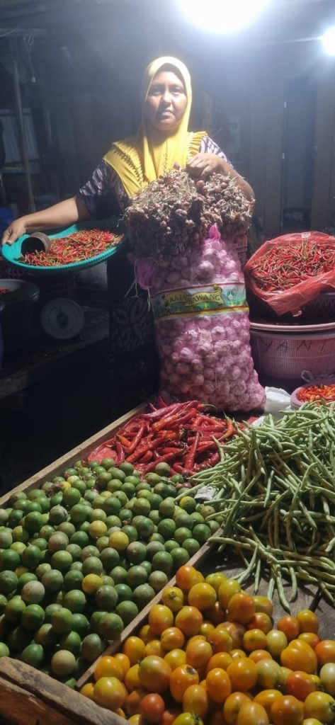 H-1 Tahun Baru 2024, Secara Umum Harga Komoditas Sembako di Pasar Tradisional Wameo Baubau Masih Stabil, Ali Hasan: Ada Yang Mengalami Kenaikan Tapi Itu Masih Batas Wajar dan Tak Akan Berlangsung Lama 3 Pedagang Pasar Wameo Mama Yuni