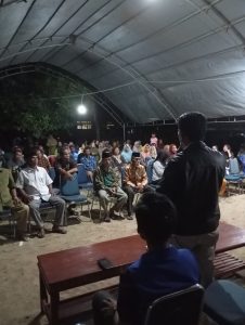 Silaturahmi dengan Keluarga Besar La Sirama, Rukmn Basri Zakaria Pertegas Sikap Maju Jadi Balon Bupati Butur Yang Diusung PAN