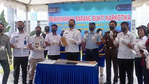 BNNP Sultra Musnahkan 4.07 Kilogram Narkotika Hasil Pengungkapan Januari Hingga April 2024 Dari Enam Tersangka Yang Terancam Hukuman Seumur Hidup