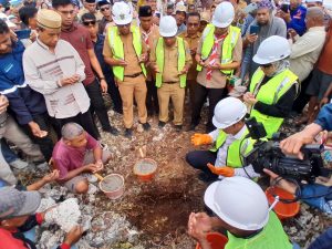 Pj Bupati Buteng Andi Muh Yusuf Letakan Batu Pertama Pembangunan Rujab Bupati Buteng di Kawasan Gonggoma-lakudo Sebagai Telan Anggaran Rp 3.5 Miliar