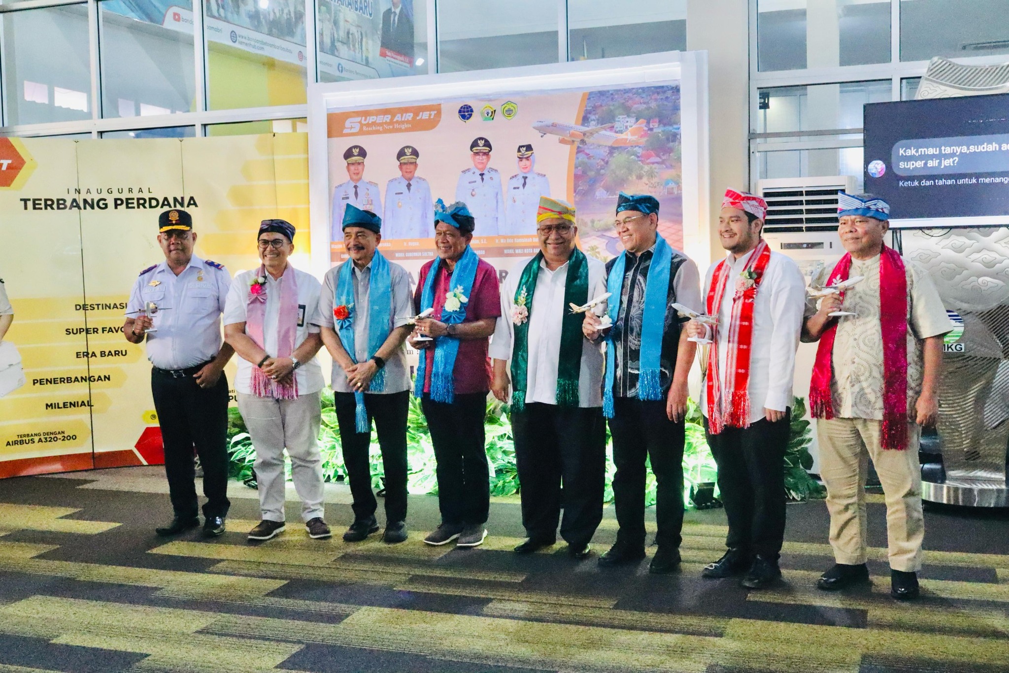 Penerbangan Murah Dengan Airbus Sudah Bisa Dinikmati, Sekarang Walikota Baubau Yusran Fahim Kembali Ajak Masyarakat 'Perjuangkan" Provinsi Kepton