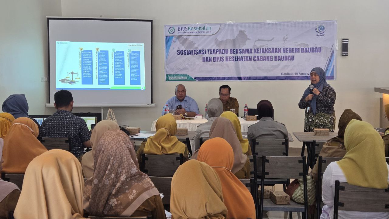 Kejari dan Pemkot Baubau Bersinergi Dukung Anti Kecurangan Program JKN