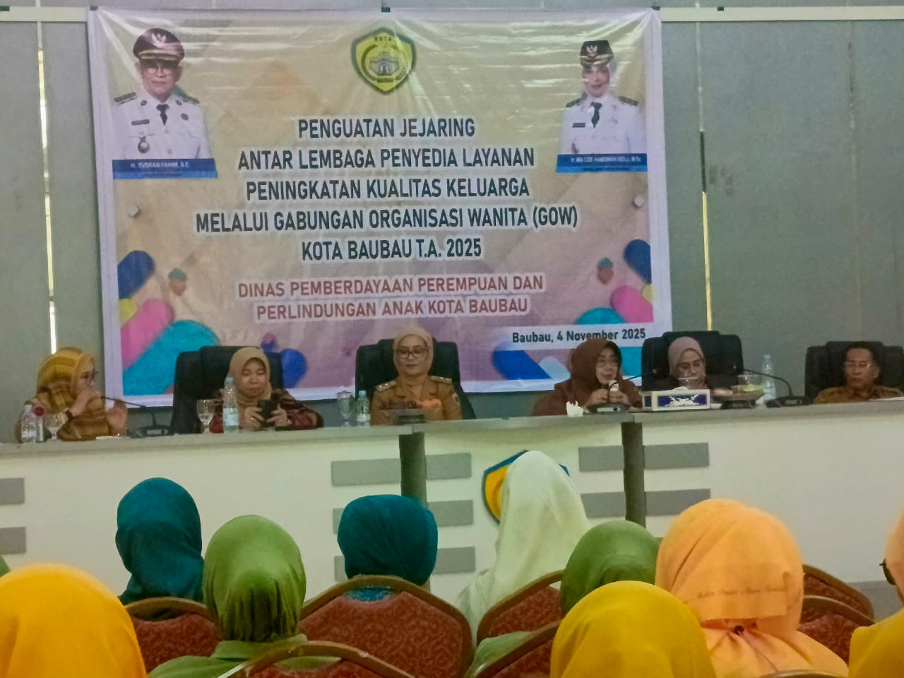 DP3A Gelar Gabungan Organisasi Wanita se-Kota Baubau Agar Bisa Bekerja Sama Bangun Baubau 1 DP3A Gelar Gabungan Organisasi Wanita se-Kota Baubau Agar Bisa Bekerja Sama Bangun Baubau