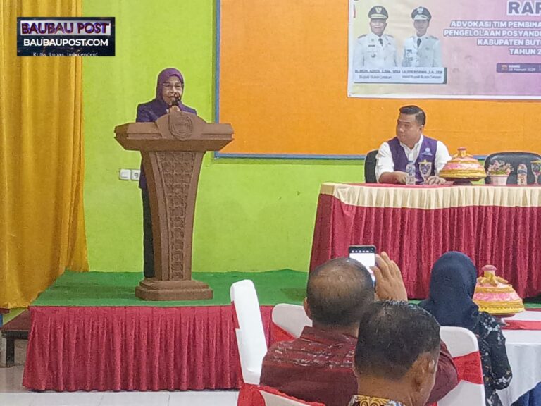 Sinergi Lintas Sektor Didorong Pemkab Buton Selatan Perkuat Posyandu ILP