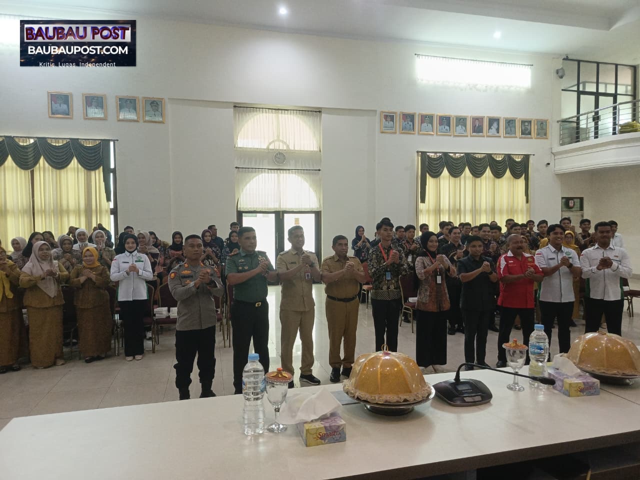 Dr Moh Tasdik Sebut Pemkot Baubau Bekali Purna Paskibraka Nilai Kebangsaan dan Persatuan