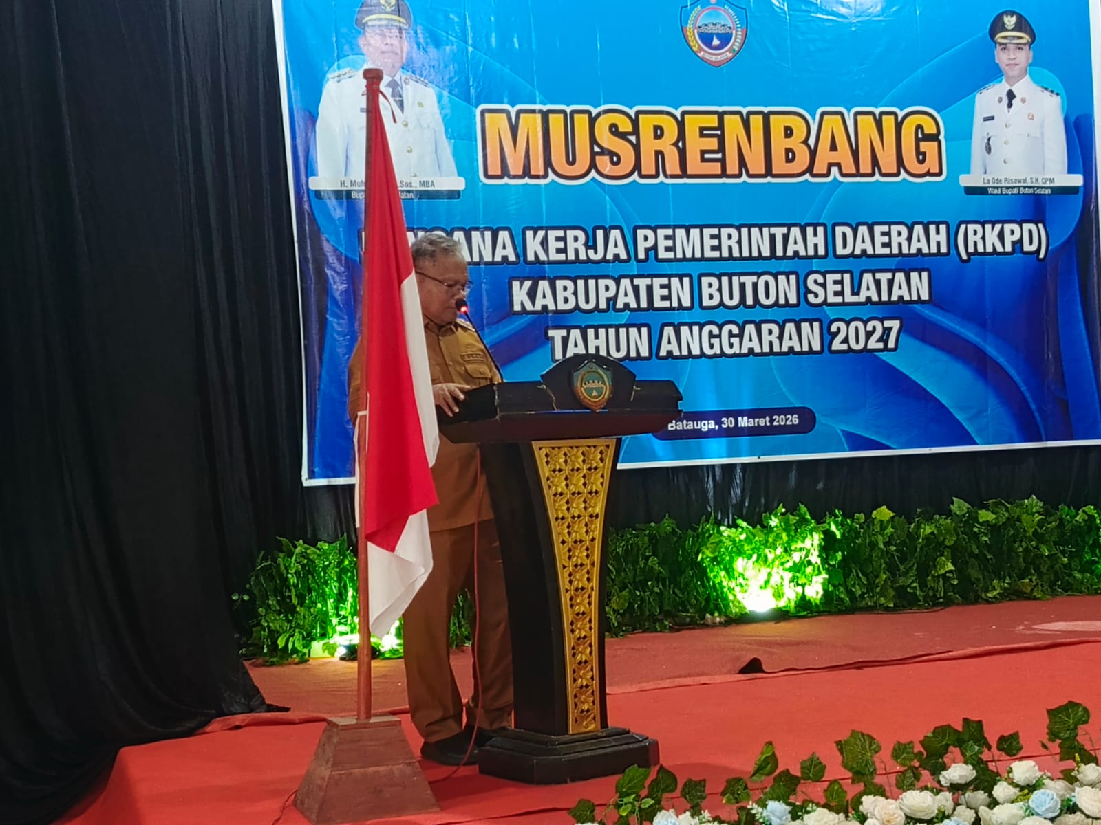 Bupati Buton Selatan H Muh Adios Buka Musrenbang RKPD 2027, Fokus Pelayanan Publik, Kesejahteraan, dan Perkuat Ekonomi Lokal 8 11