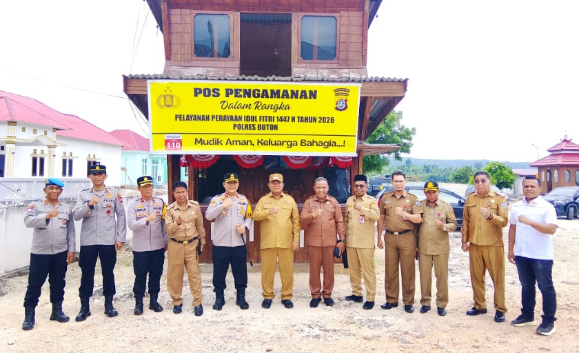 Jelang Idulfitri 1447 H, Bupati Buton Selatan Adios Pastikan Pos Pengamanan Siap di Waburi Park Lapandewa